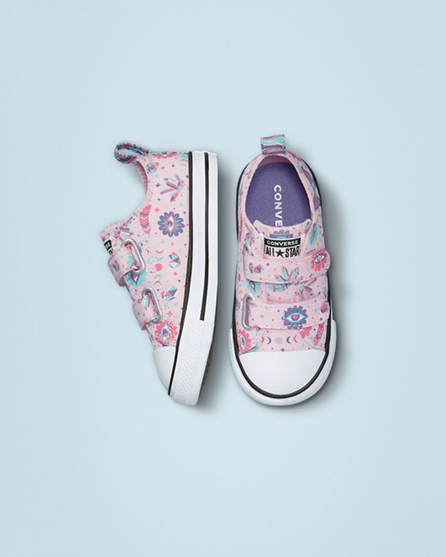 Tenis Converse Chuck Taylor All Star Easy-On Mystic Gems Cano Baixo Menina Rosa | PT O098T37